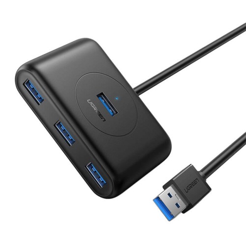 Hub Ugreen CR113 USB do 4x USB 3.0 5Gbps, 1m (czarny) 2