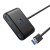 Hub Ugreen CR113 USB do 4x USB 3.0 5Gbps, 1m (czarny) 2