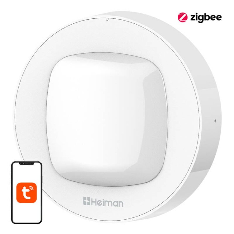 Inteligentny czujnik ruchu PIR WiFi Heiman WS3MS Tuya 4