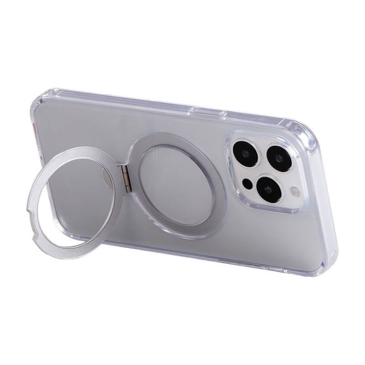 Magnetyczne etui ochronne z uchwytem Joyroom JR-BP004 do iPhone 15 (transparentne) 1