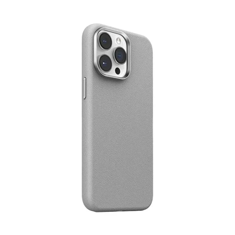 Magnetyczne etui na telefon iPhone 15 Pro Joyroom JR-BP007 (szare) 1