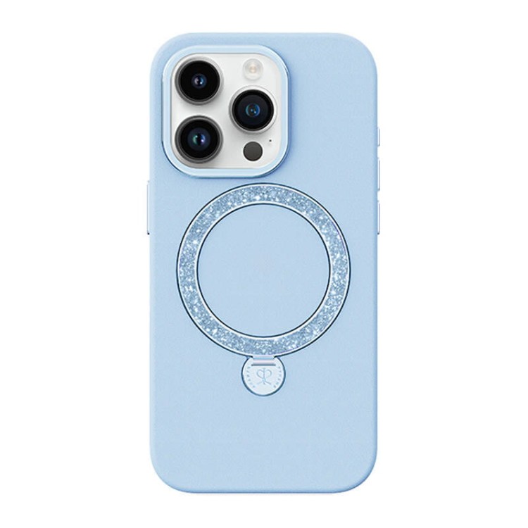 Etui Joyroom PN-15L2 Dancing Circle do iPhone 15 Pro (niebieskie) 1