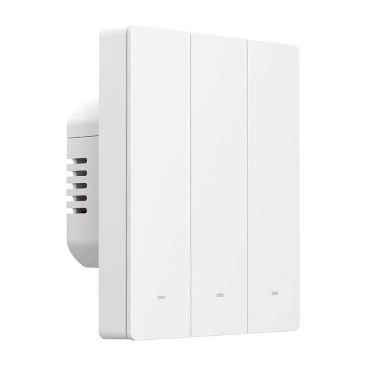 Inteligentny przełącznik ścienny WiFi SONOFF M5-3C-80W Matter (3-kanałowy, do ramki) 4