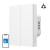 Inteligentny przełącznik ścienny WiFi SONOFF M5-2C-80W Matter (2-kanałowy, do ramki) 1