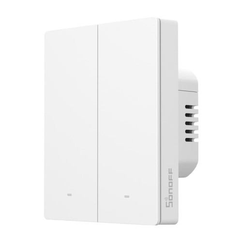 Inteligentny przełącznik ścienny WiFi SONOFF M5-2C-80W Matter (2-kanałowy, do ramki) 2