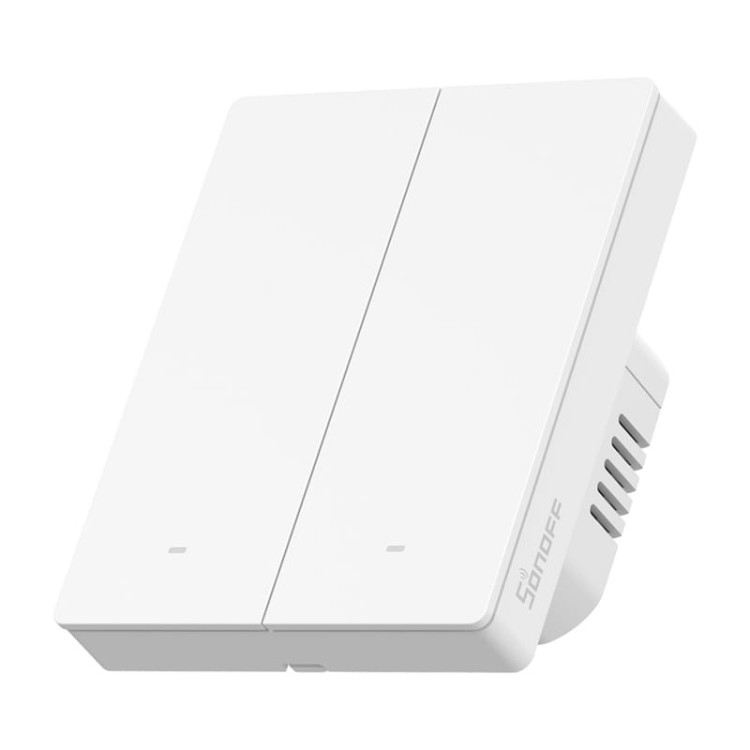 Inteligentny przełącznik ścienny WiFi SONOFF M5-2C-80W Matter (2-kanałowy, do ramki) 4