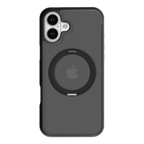 Etui Torras Ostand Pro dla iPhone 16 Plus (Czarne) 1