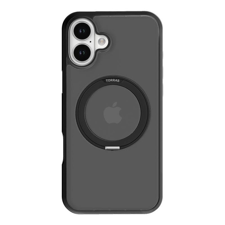 Etui Torras Ostand Pro dla iPhone 16 Plus (Czarne) 1