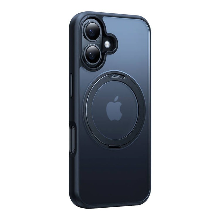 Etui Torras Ostand Pro dla iPhone 16 Plus (Czarne) 2