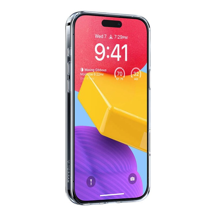 Etui Torras Ostand Pro dla iPhone 16 Plus (Przeźroczyste) 4