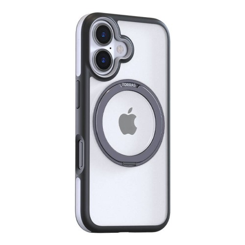 Etui Torras Ostand R Fusion dla iPhone 16 Plus (Czarne) 1