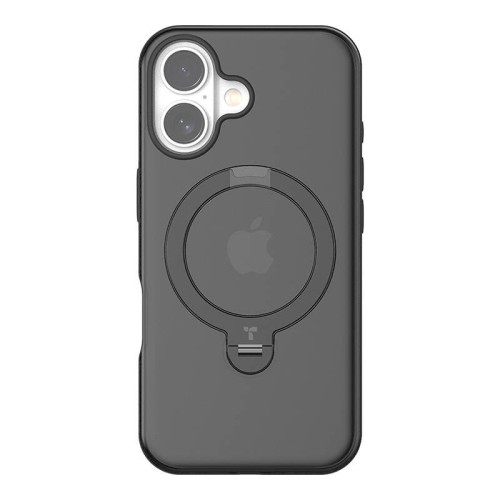 Etui Torras Ostand Spin dla iPhone 16 Plus (Czarne) 1