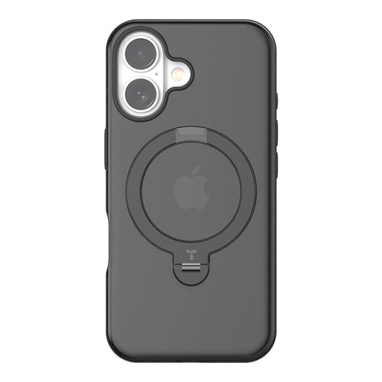 Etui Torras Ostand Spin dla iPhone 16 Plus (Czarne) 1