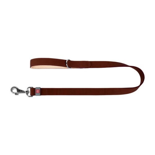 Smycz dla psa z naturalnej skóry WAUDOG szer. 14 mm, dł. 122 cm brązowa 2