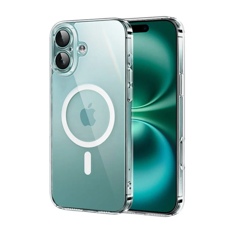 Etui magnetyczne MagSafe Ugreen CA110 do iPhone 16 Plus (przeźroczyste) 1