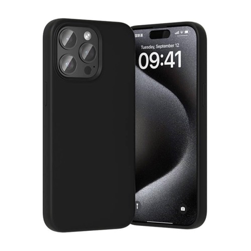 Etui Silikonowe Vention KUFB0-40 do iPhone 15 Pro Max (czarny) 2
