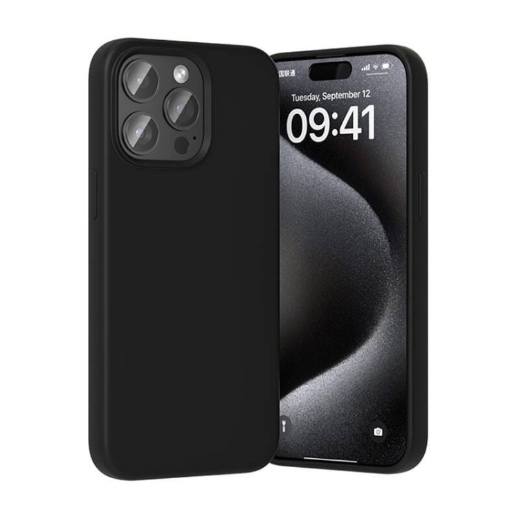 Etui Silikonowe Vention KUFB0-40 do iPhone 15 Pro Max (czarny) 2