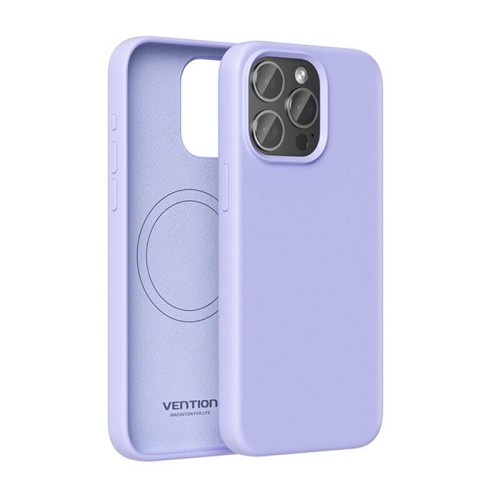 Etui Silikonowe Vention KUFV0-40 do iPhone 15 Pro Max (fioletowy) 2