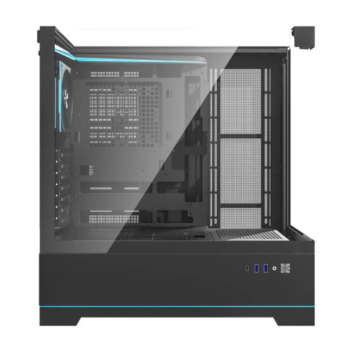 Obudowa komputerowa Darkflash DY450 PRO (czarna) + 1 wentylator 2