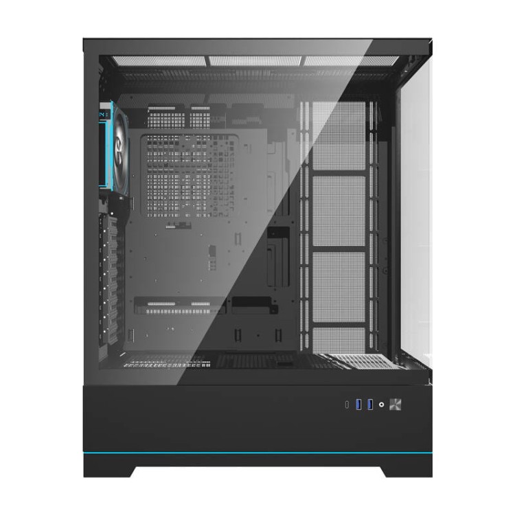Obudowa komputerowa Darkflash DY451L PRO (czarna) + 1 wentylator 7