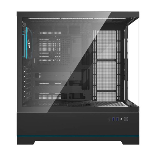 Obudowa komputerowa Darkflash DY451 PRO (czarna) + 1 wentylator 2