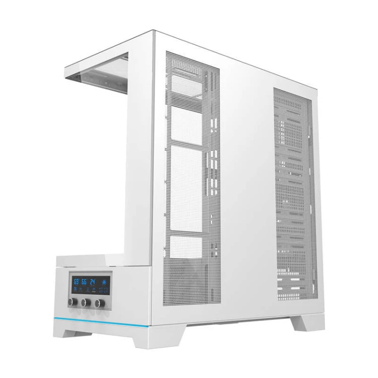 Obudowa komputerowa Darkflash DY451 PRO (biała) + 1 wentylator 6
