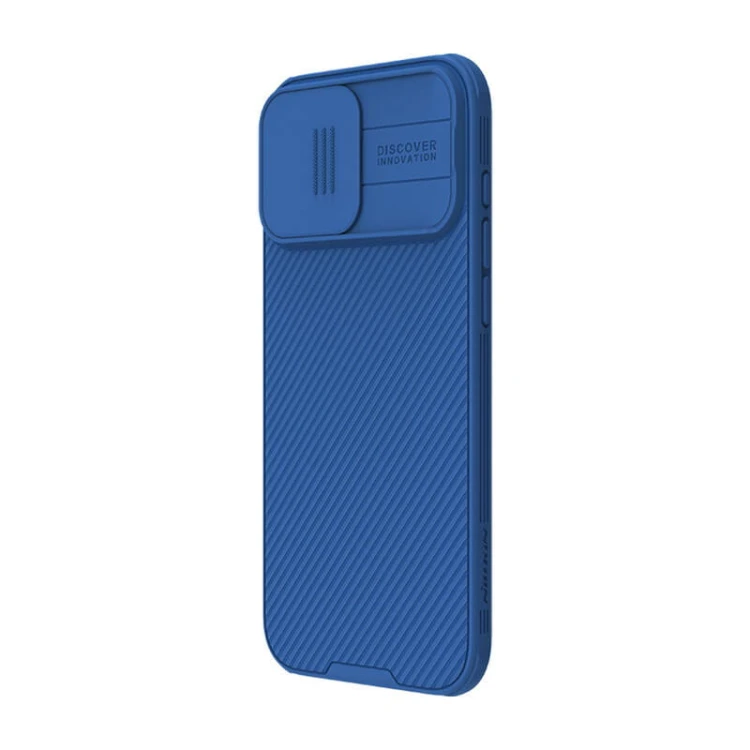 Etui Nillkin CamShield Pro iPhone 16 Pro Max (niebieski) 4