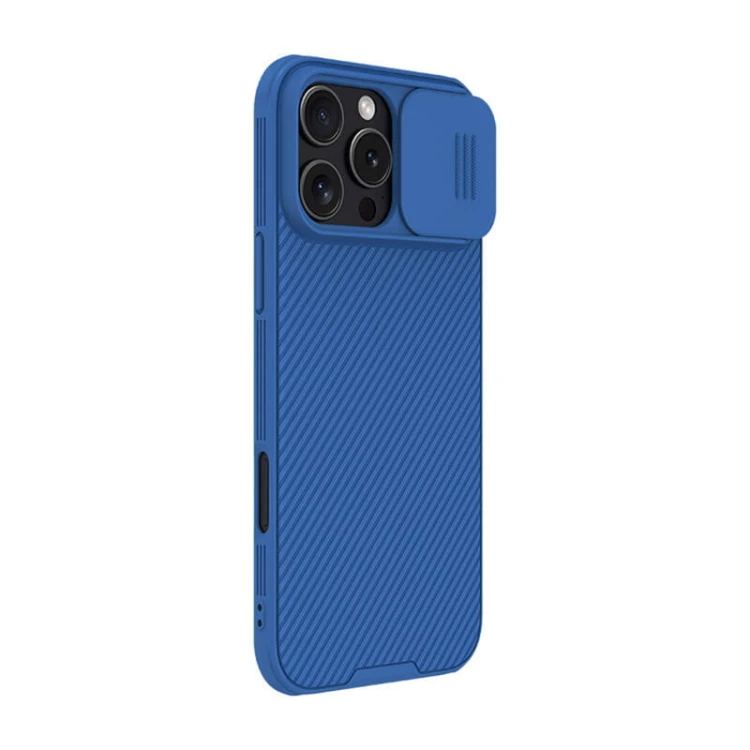 Etui Nillkin CamShield Pro iPhone 16 Pro Max (niebieski) 6