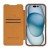 Etui Nillkin Qin Prop Leather iPhone 16 (brązowy) 4