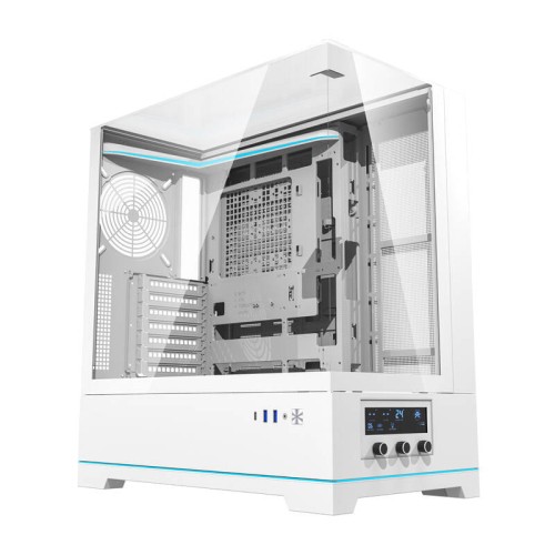 Obudowa komputerowa Darkflash DY450 bez wentylatorów (biała) 1
