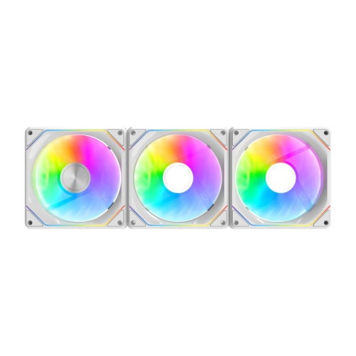 Wentylatory do komputera Darkflash Gauss G24 3w1 (biały) 1