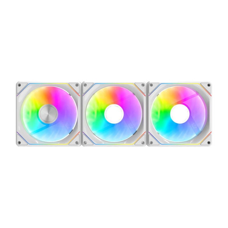 Wentylatory do komputera Darkflash Gauss G24 3w1 (biały) 1