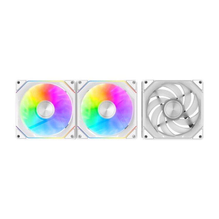 Wentylatory do komputera Darkflash Gauss G24 3w1 (biały) 2