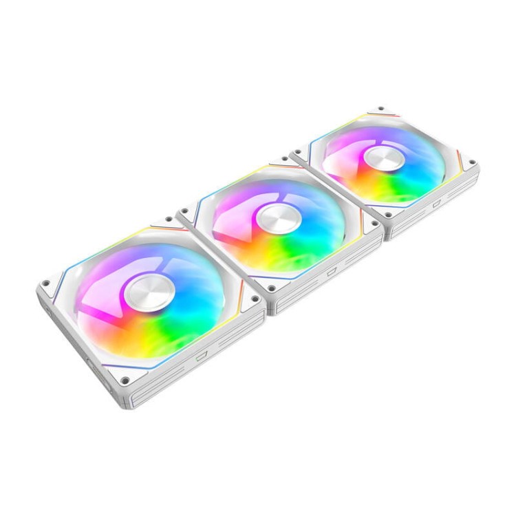 Wentylatory do komputera Darkflash Gauss G24 3w1 (biały) 3