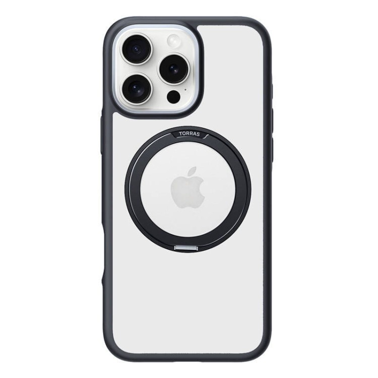 Etui Torras Ostand R Fusion dla iPhone 16 Pro (Czarne) 1