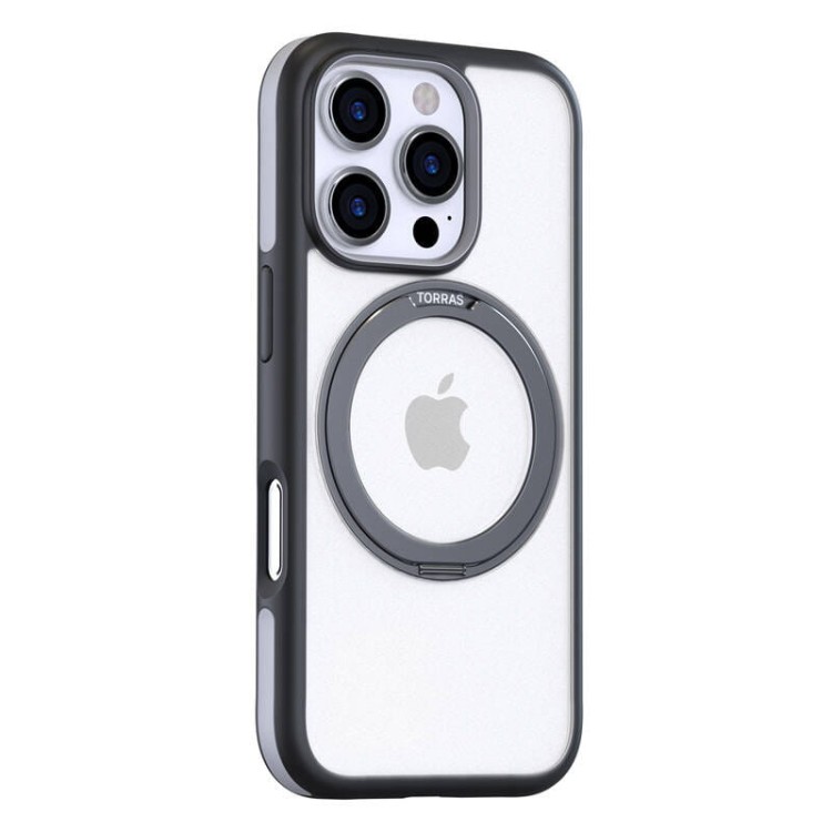 Etui Torras Ostand R Fusion dla iPhone 16 Pro (Czarne) 3