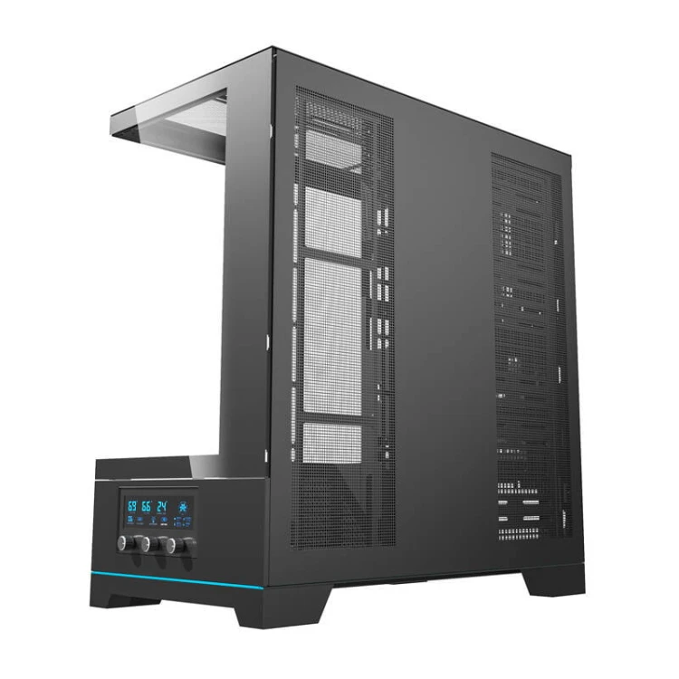 Obudowa komputerowa Darkflash DY451 bez wentylatorów (czarna) 6