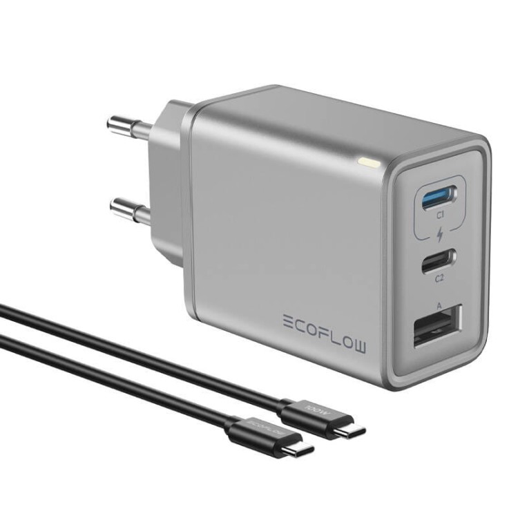 Ładowarka sieciowa EcoFlow GaN RAPID, 65W 1