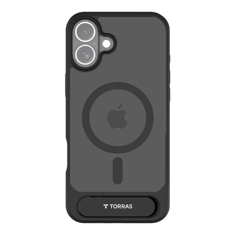 Etui Torras Pstand Series dla iPhone 16 (Czarne) 1
