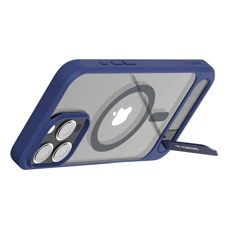 Etui Torras Pstand Series dla iPhone 16 Pro (Niebieski) 3