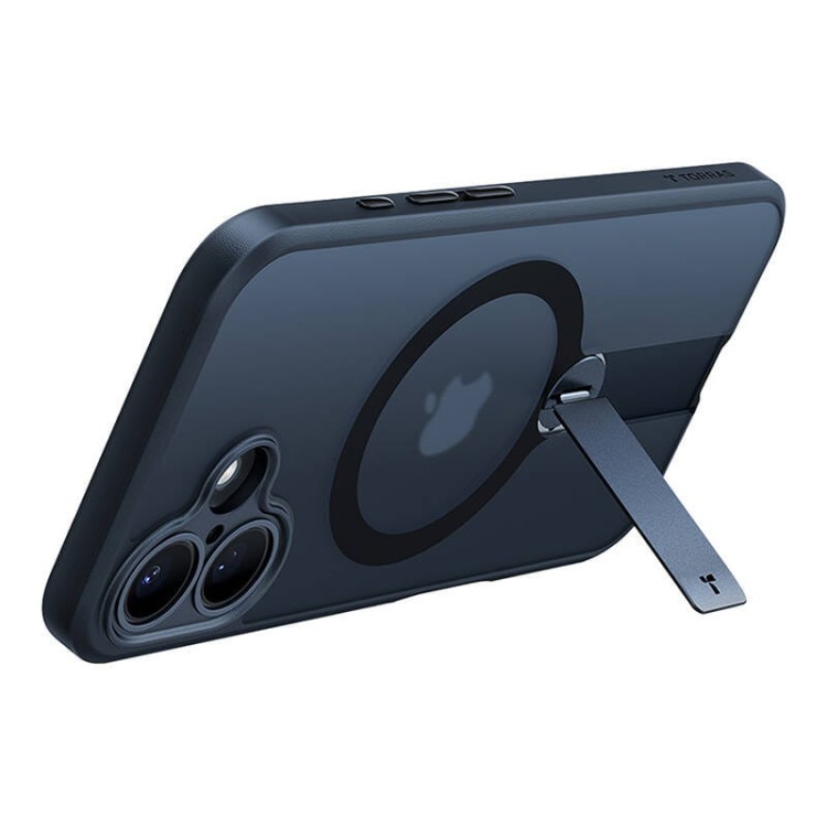 Etui Torras Pstand Spin dla iPhone 16 (Czarny) 3