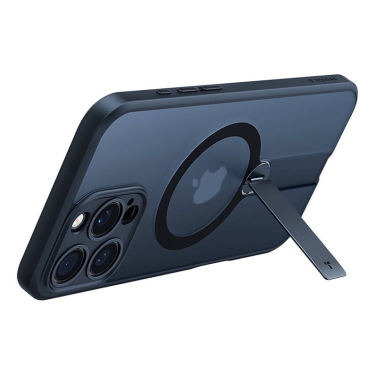 Etui Torras Pstand Spin dla iPhone 16 Pro (Czarny) 3