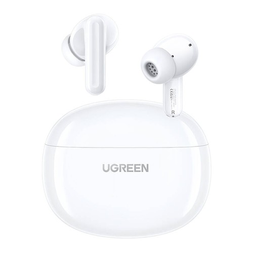 Słuchawki dokanałowe TWS Ugreen HiTune T3C, Bluetooth 5.4, IPX5, mikrofon (białe) 1