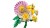 LEGO ICONS 10347 Botanicals - Mały bukiet żółtych kwiatów