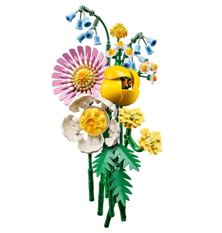 LEGO ICONS 10347 Botanicals - Mały bukiet żółtych kwiatów