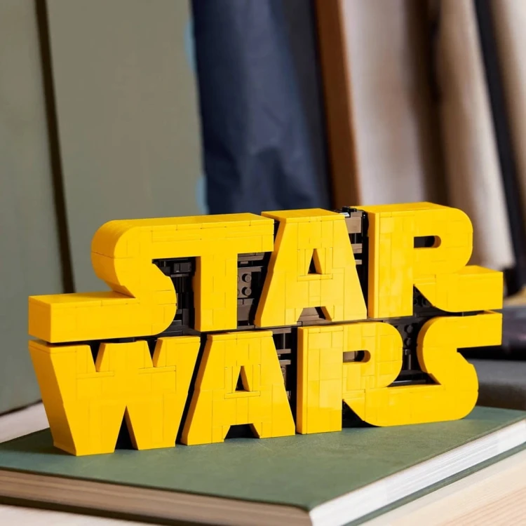 LEGO Star Wars 75407 Logo Star Wars zbudowane z klocków