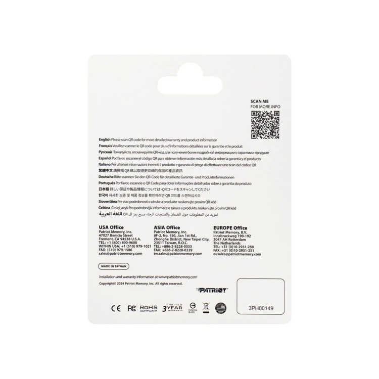 Patriot EP Pro A2 Micro SDXC 512GB 90/80 MB/s V30 U3 Class10