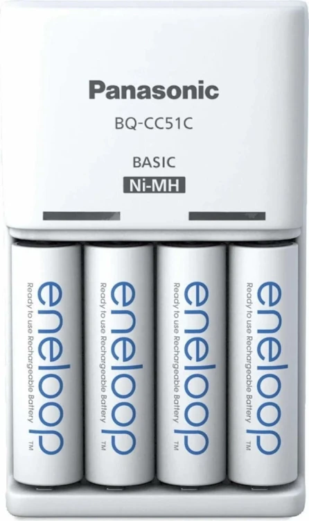 ŁADOWARKA PANASONIC BASIC + 4x AA ENELOOP 2000 mAh