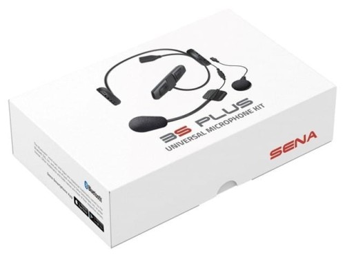 Interkom Motocyklowy Sena 3S Plus Bluetooth 4.1 zasięg do 400m, mikrofon na pałąku i kablu na 1 kask