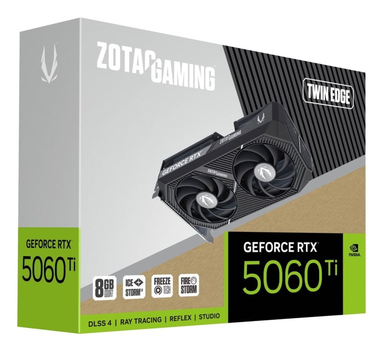 Karta graficzna ZOTAC GAMING GeForce RTX 5060 Ti Twin Edge 8GB
